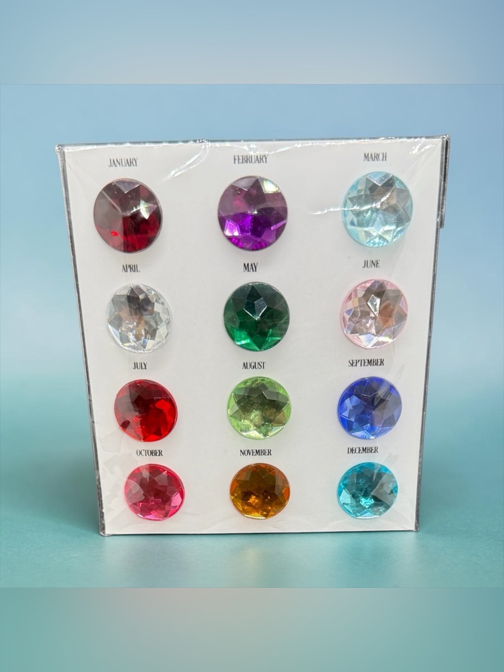🏷️‼️5/$25🏷️‼️💙ESTEE’ LAUDER💙12-PC Faceted Gemstone Birthstone Set/NIP